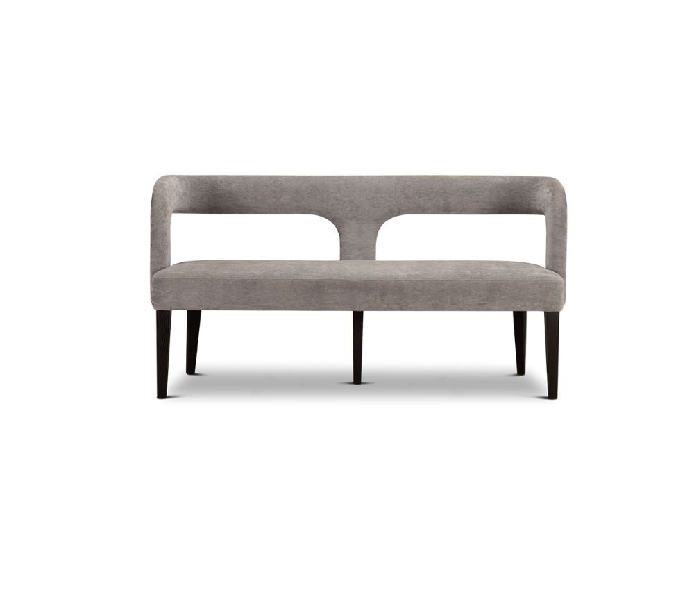 Divo teakwood ottoman bench seat with backrest