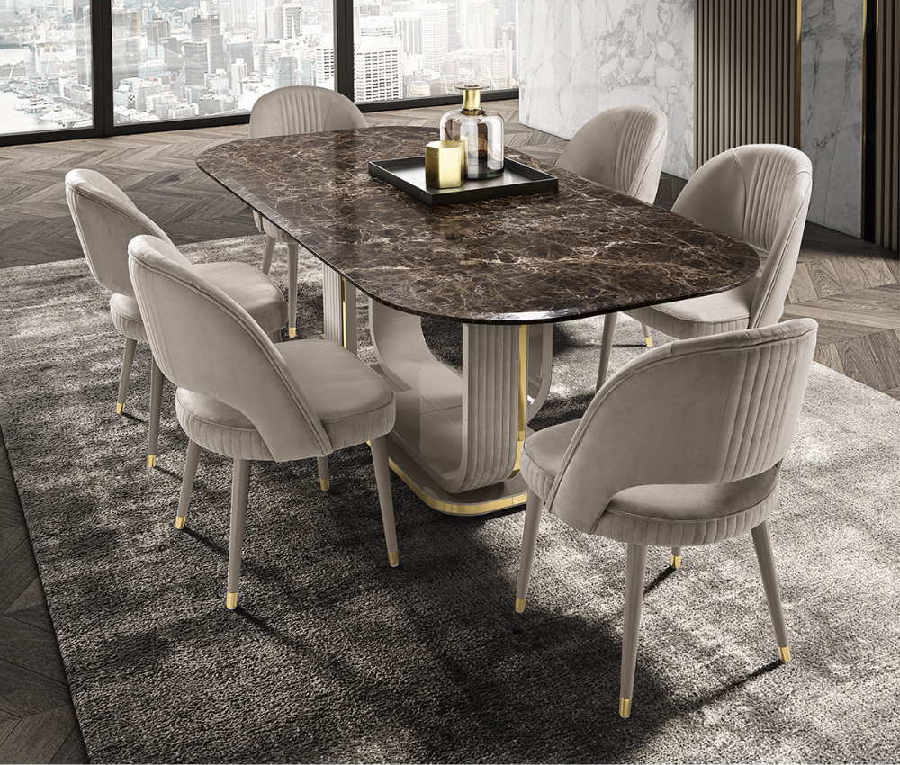 Litha Dining Set For Luxurious Home