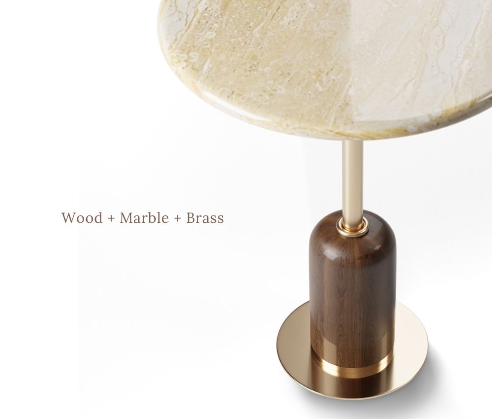 Luna Coffee Table With Premium Quality Marble