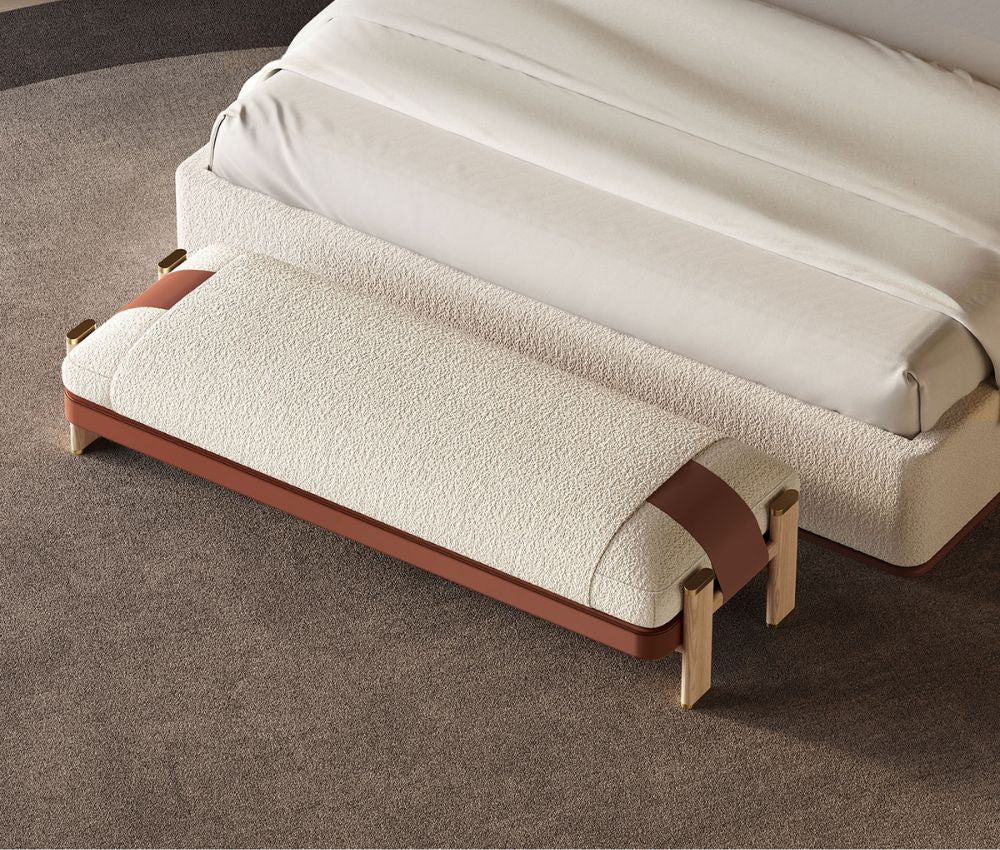 Ottoman Berera With Premium Upholstery At Oria Homes