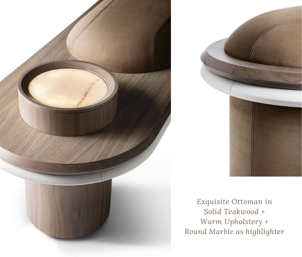Ottoman Elio Bench Table At Oria Homes