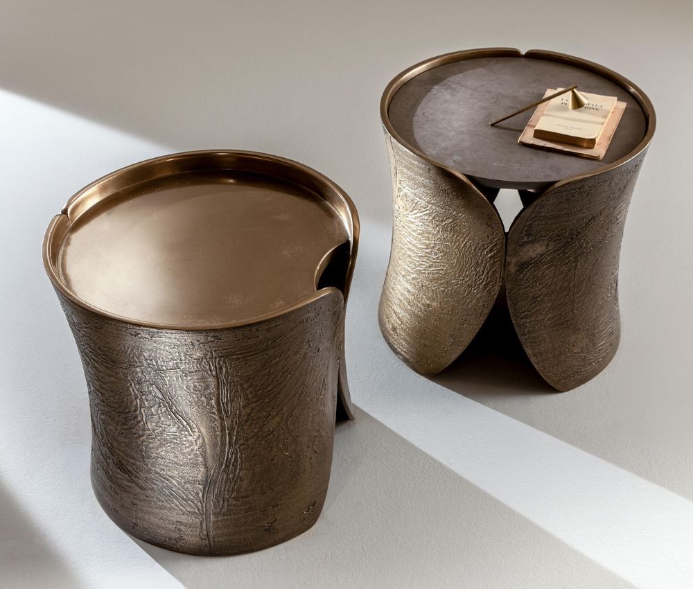 Side Table with Antique Finish And Customize Design