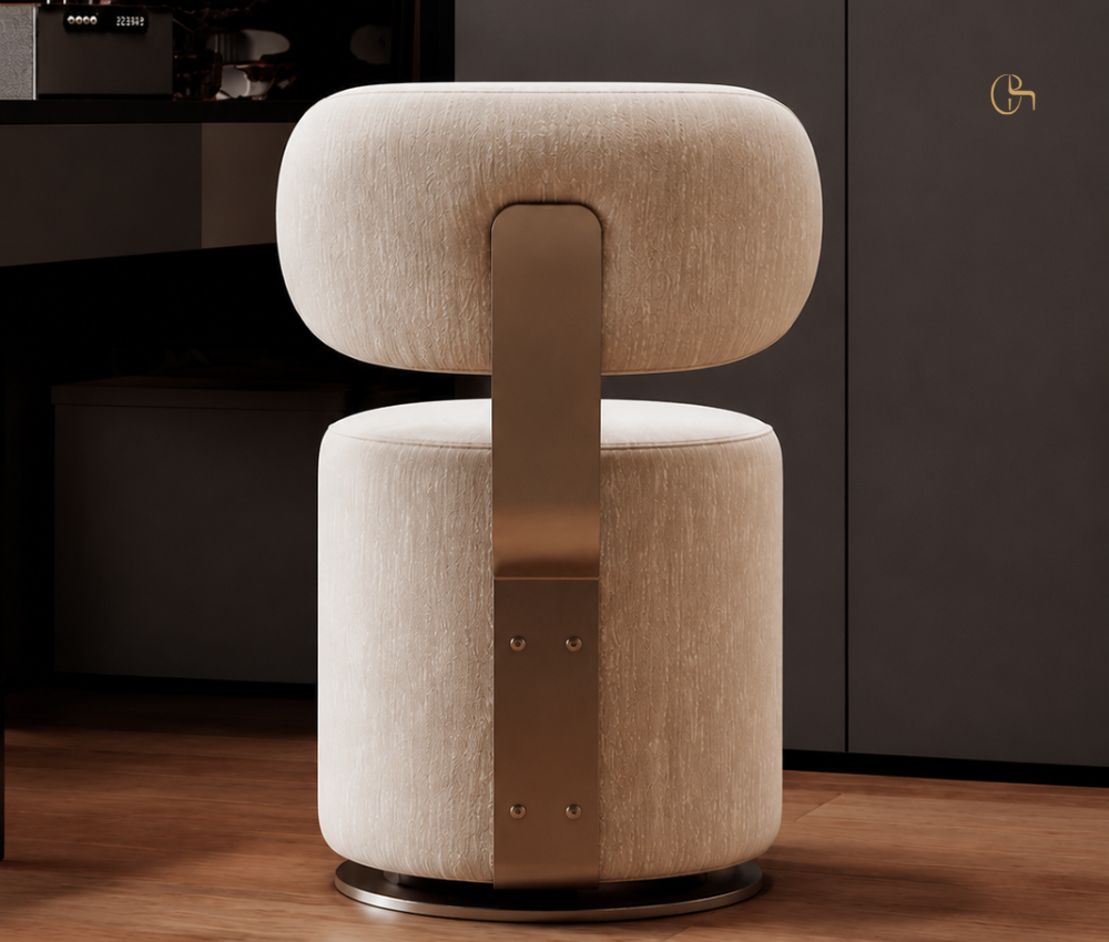 Puffy With Premium Brass Details