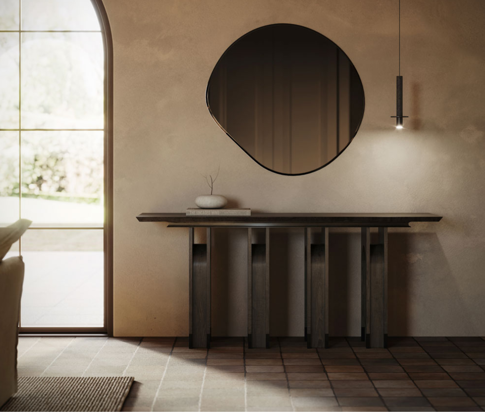 Rosy Console Table in Premium Solid Teakwood