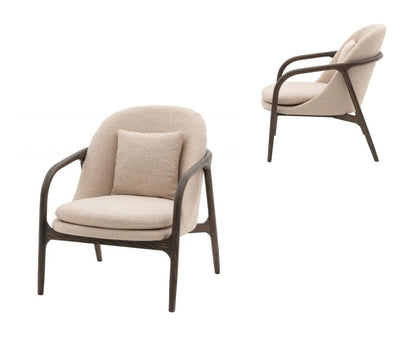 Arm Chair - Boucli With Premium Material