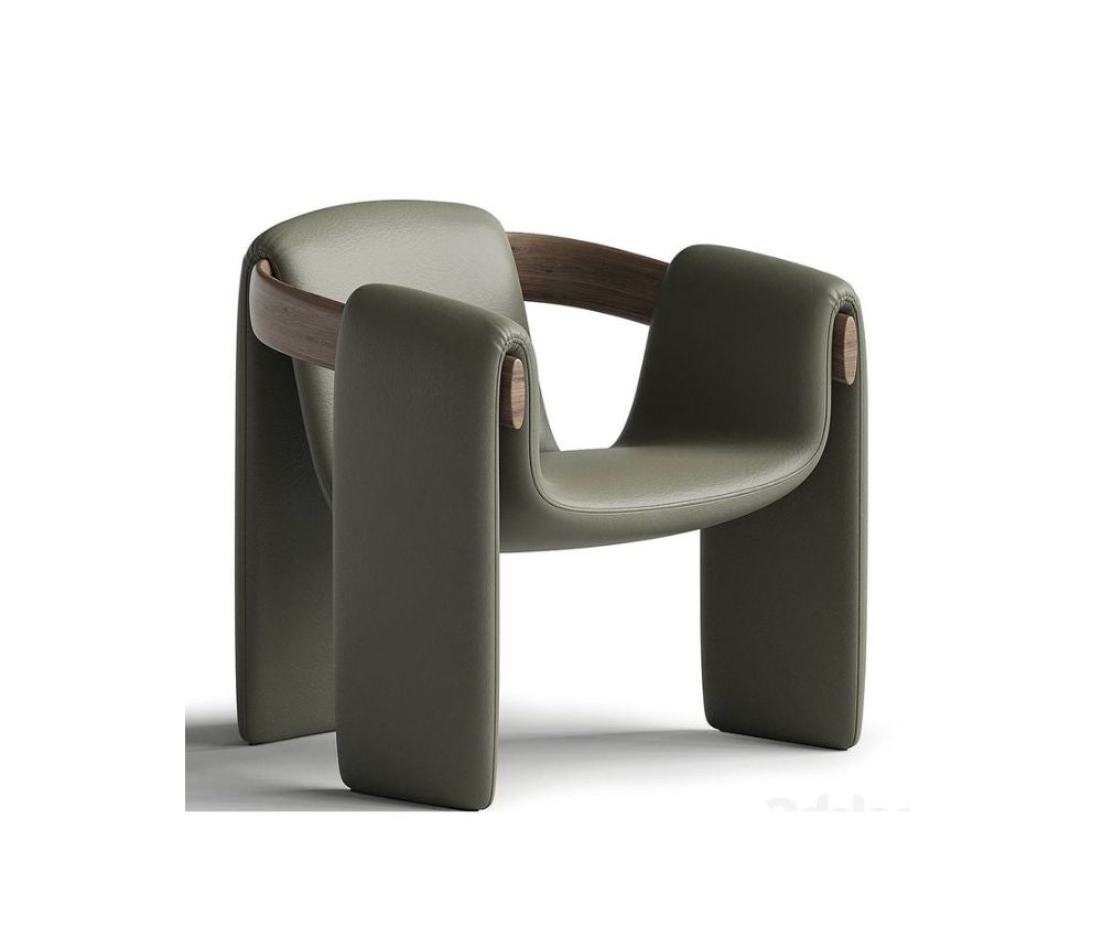 Arm Chair - Sazzi In Green Color