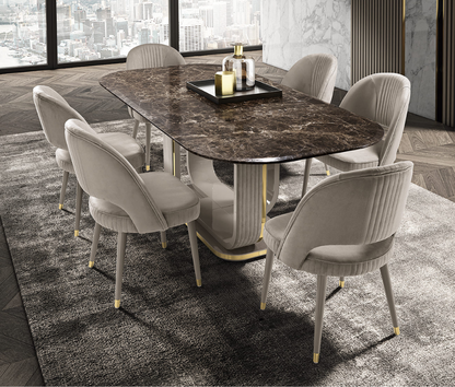 Litha Dining Set For Luxurious Home