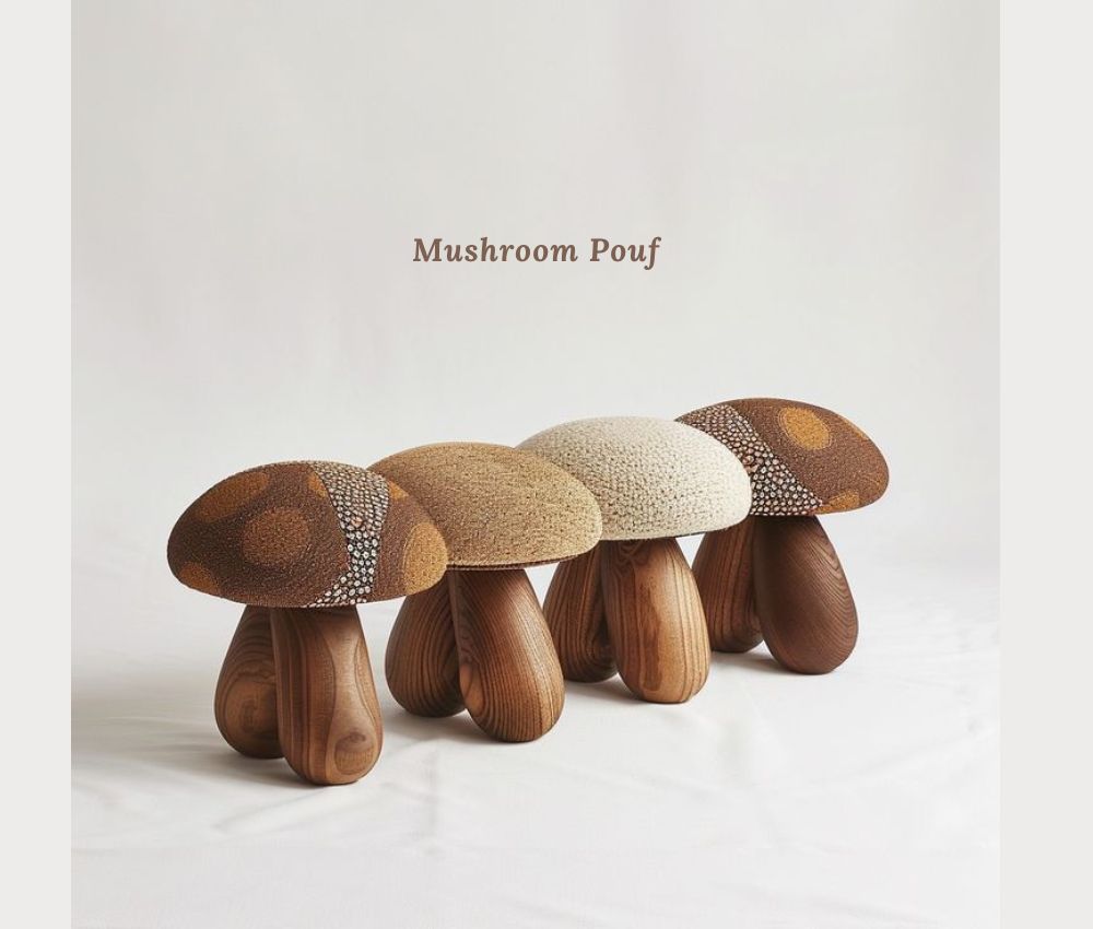 Mushroom Puffy Table With Fully Customize Design